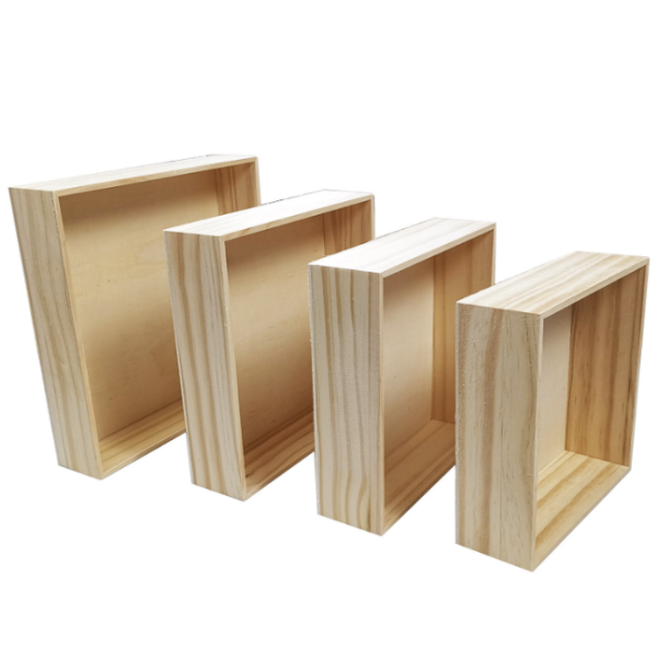 Small Wooden Box | Gift Box Without Lid